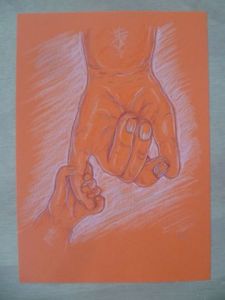 Voir le détail de cette oeuvre: MAIN enfant et son pere
